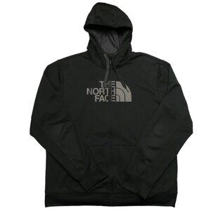 The North Face Hoodie Full Zip 100% Polyester Black Men’s size XL